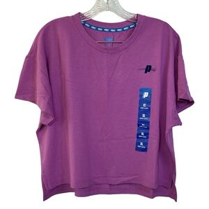 Prince pickleball XL short sleeve cropped tee, NWOT